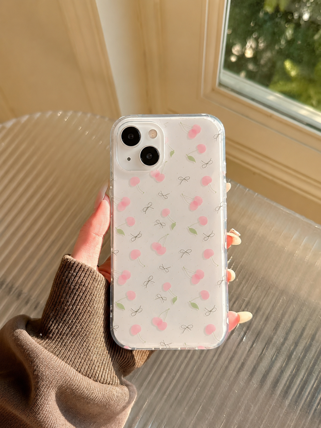 Matte Finish Designer Case for iPhone 15