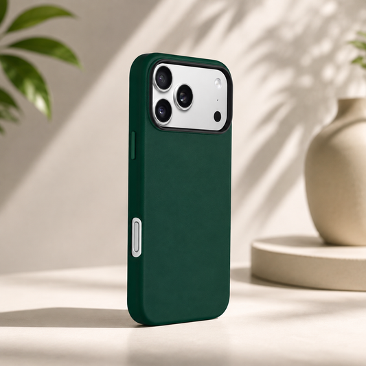 KZDOO MAG NOBLE PU Leather Case For iPhone 17 Pro Max / 18 Pro Max (Green) (Code:4835)