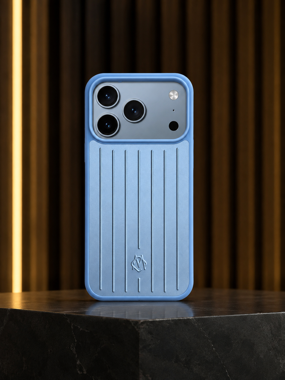 Aluminium Phone Case For iPhone 17 Pro Max / 18 Pro Max (Sky Blue)