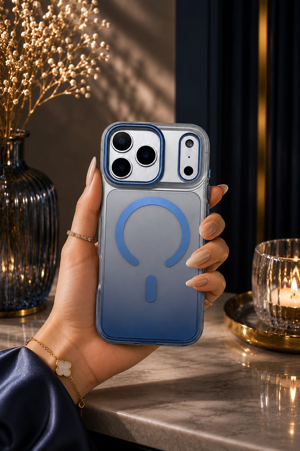 Santa Barbara Polo AUGUS Series Case For iPhone 17 Pro / 18 Pro (Blue)