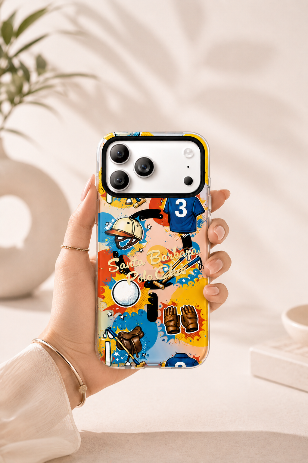Santa Barbara Polo HYGGE Series Case For iPhone 17 Pro Max / 18 Pro Max (Yellow)