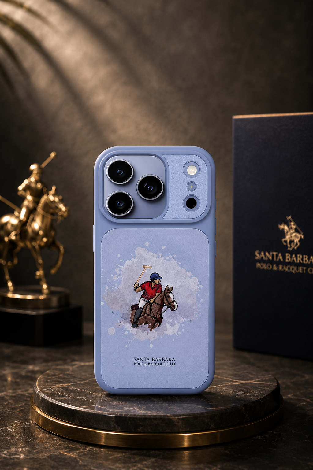 Santa Barbara Polo ICARUS Series Case For iPhone 17 Pro / 18 Pro (Blue)