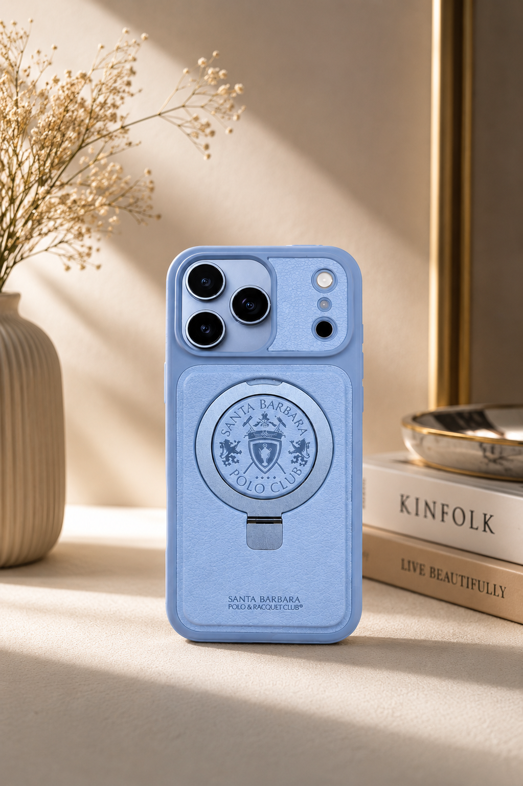 Santa Barbara Polo PRIMO Series Case For iPhone 17 Pro / 18 Pro (Blue)