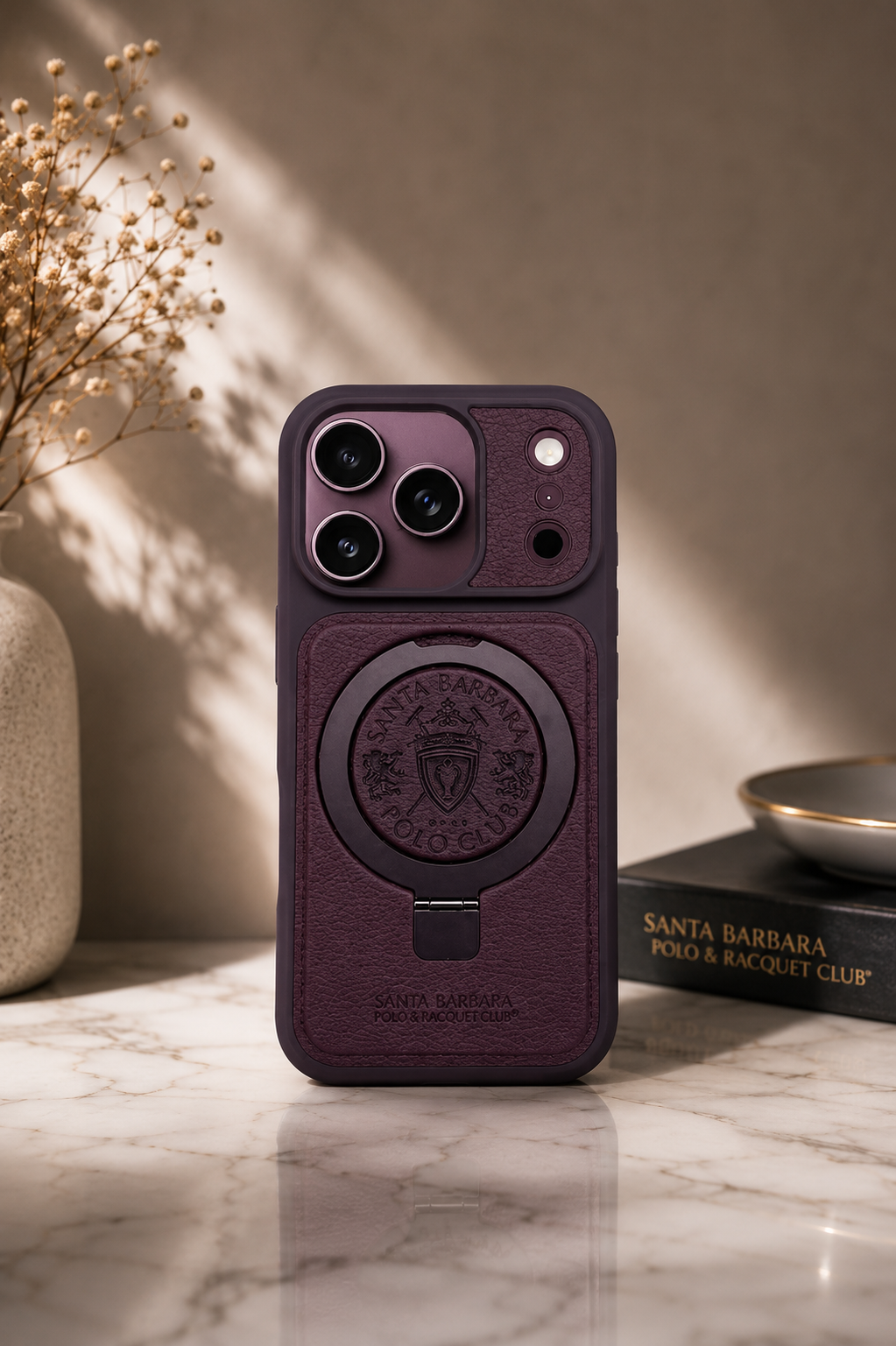 Santa Barbara Polo PRIMO Series Case For iPhone 17 Pro / 18 Pro (Purple)