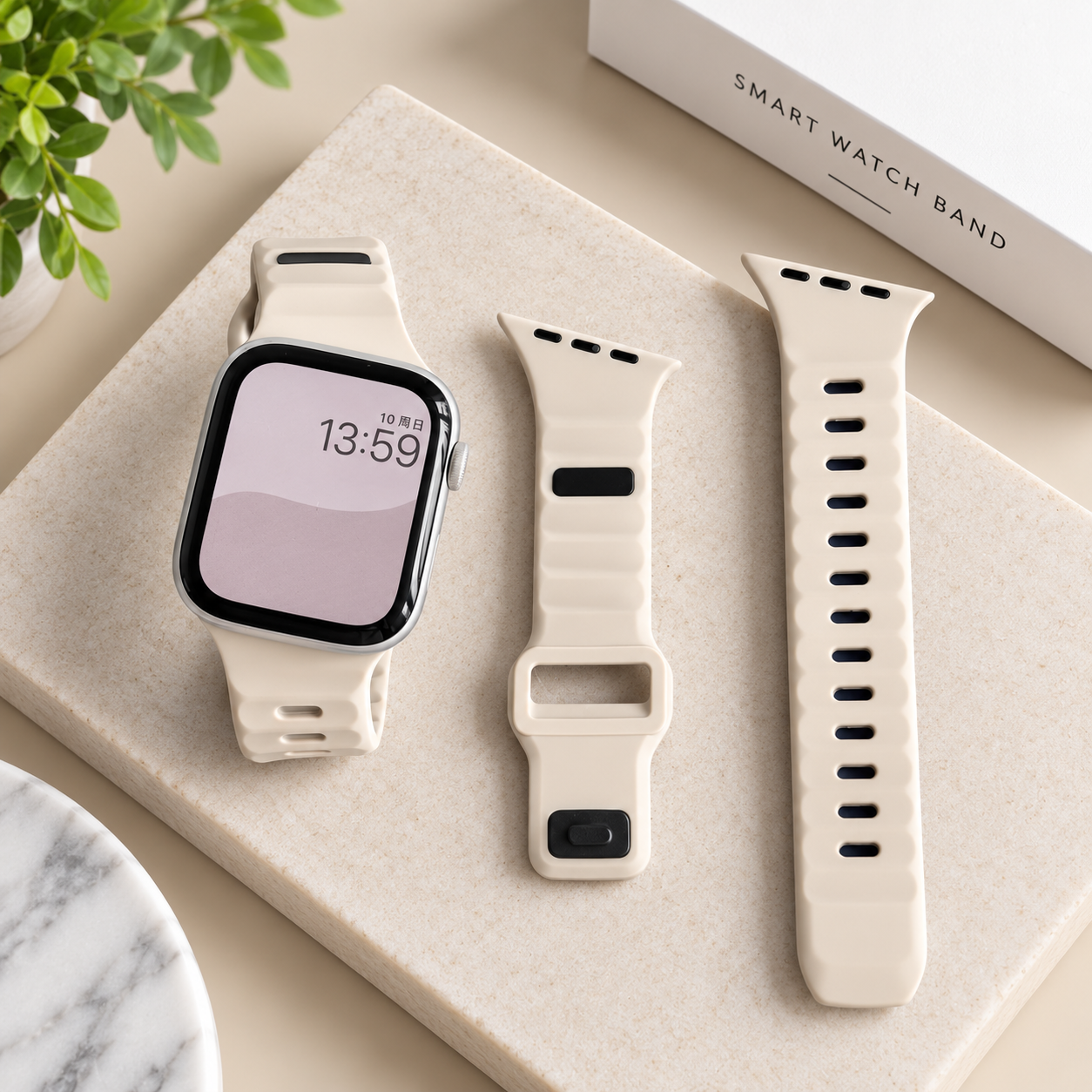 New Style Silicon Watch Band 38/40/41/42 mm (StarLight)
