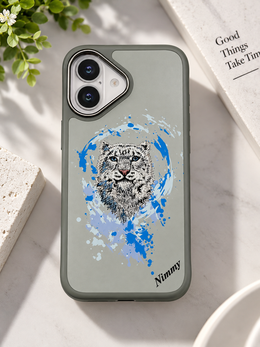 New NIMMY Snow Leopard Case for iPhone 16
