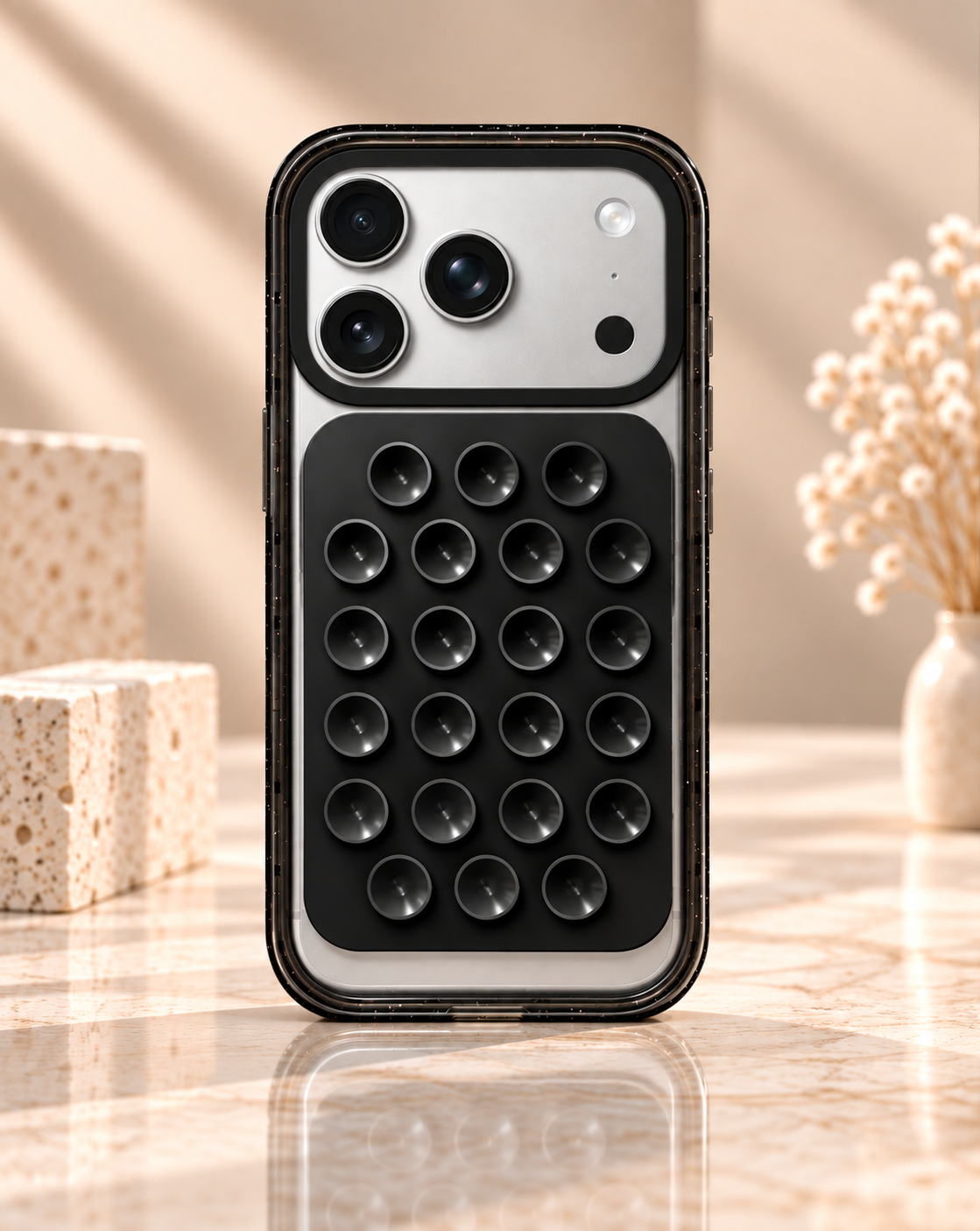 Snappy Snap And Stick Card Holder Stand (Black) (Code:5091)