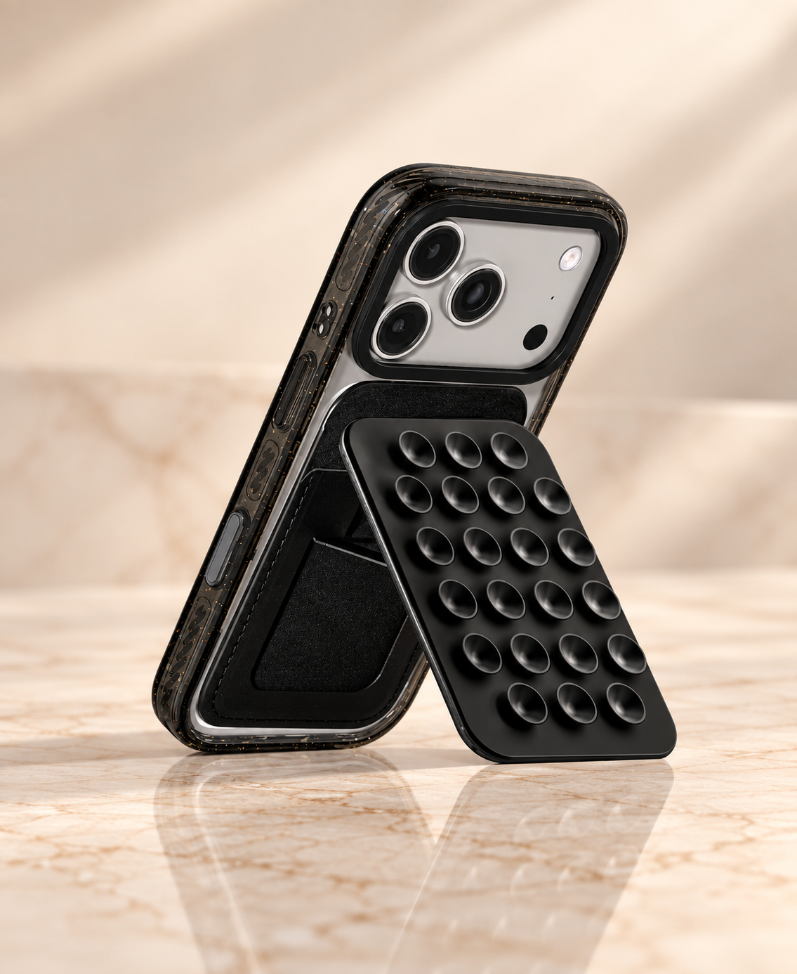Snappy Snap And Stick Card Holder Stand (Black) (Code:5091)
