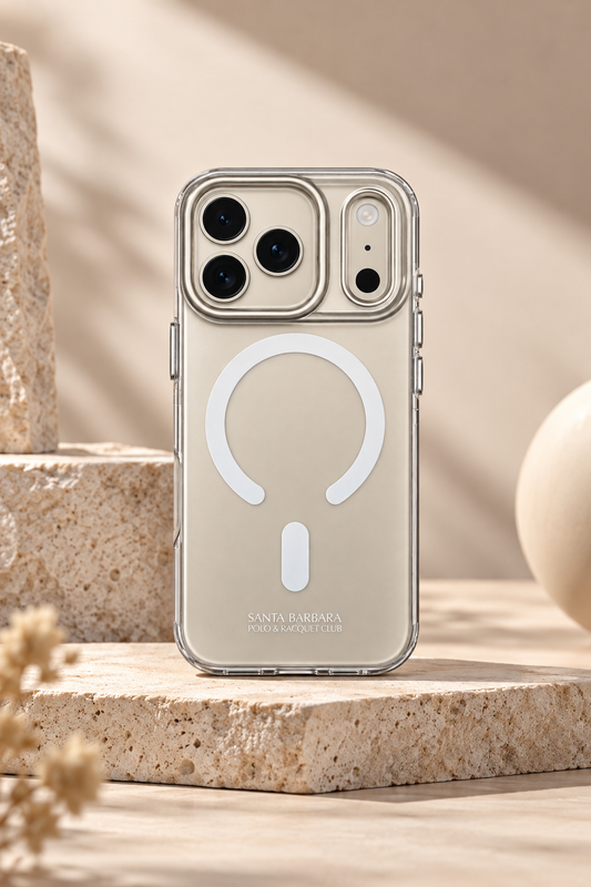 Santa Barbara Polo AUGUS Series Case For iPhone 17 Pro / 18 Pro (Grey) (Code:4957)