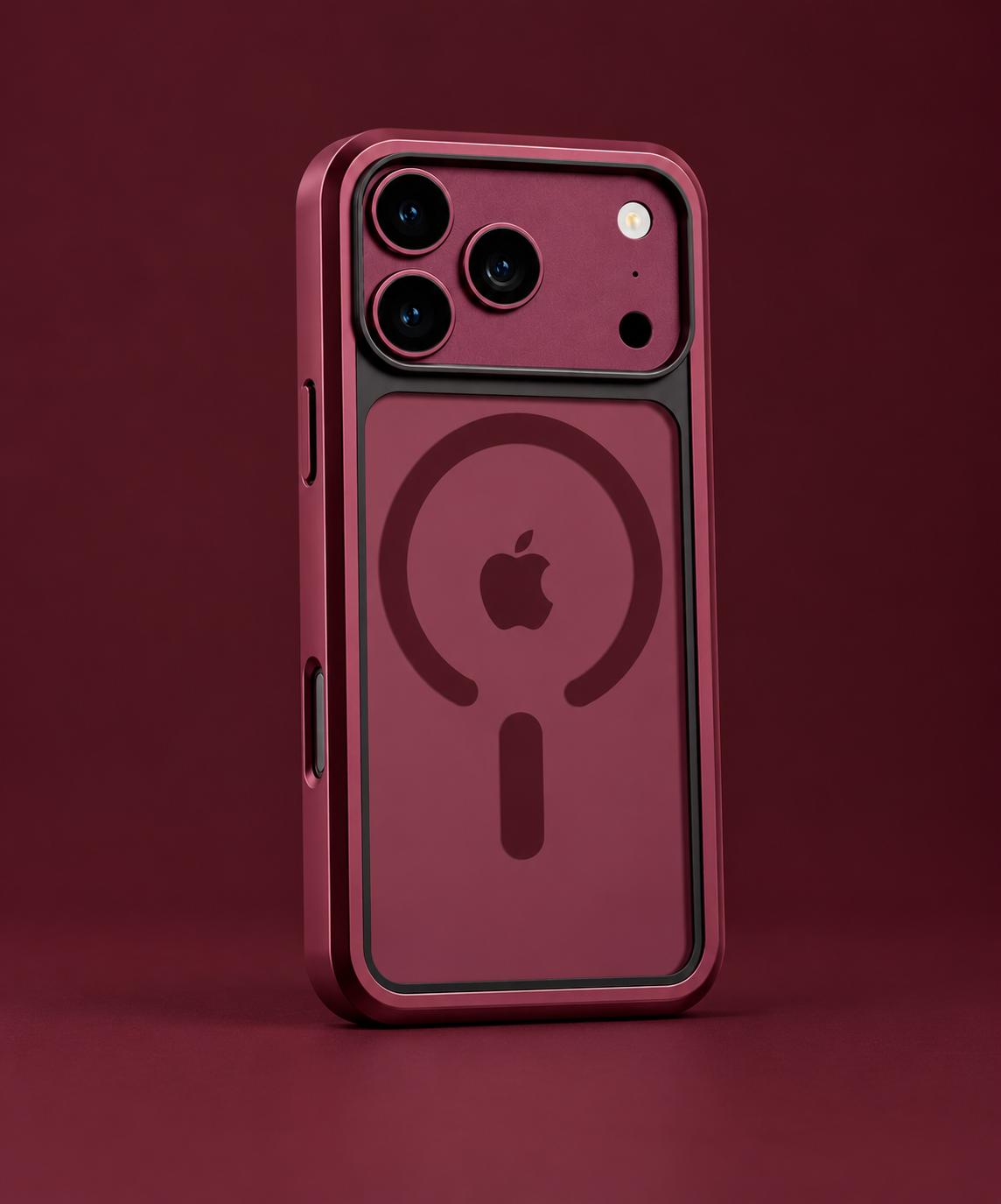 Kzdoo MAG ARES Case For iPhone 17 Pro / 18 Pro (Burgundy) (Code:5131)