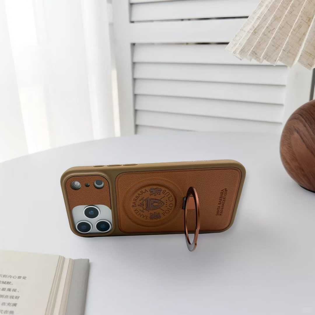 Santa Barbara Polo Raquet Club PRIMO Series for iPhone 17 (Brown)