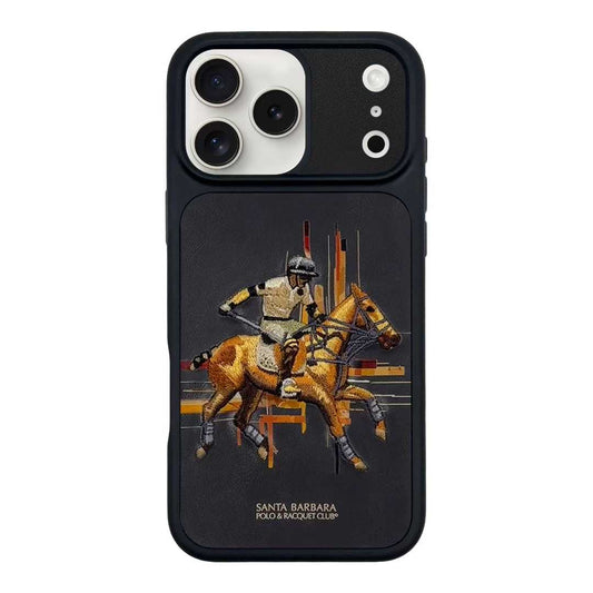 Santa Barbara Polo Raquet Club CEDRIC  Series for iPhone 17 Pro Max (Black)