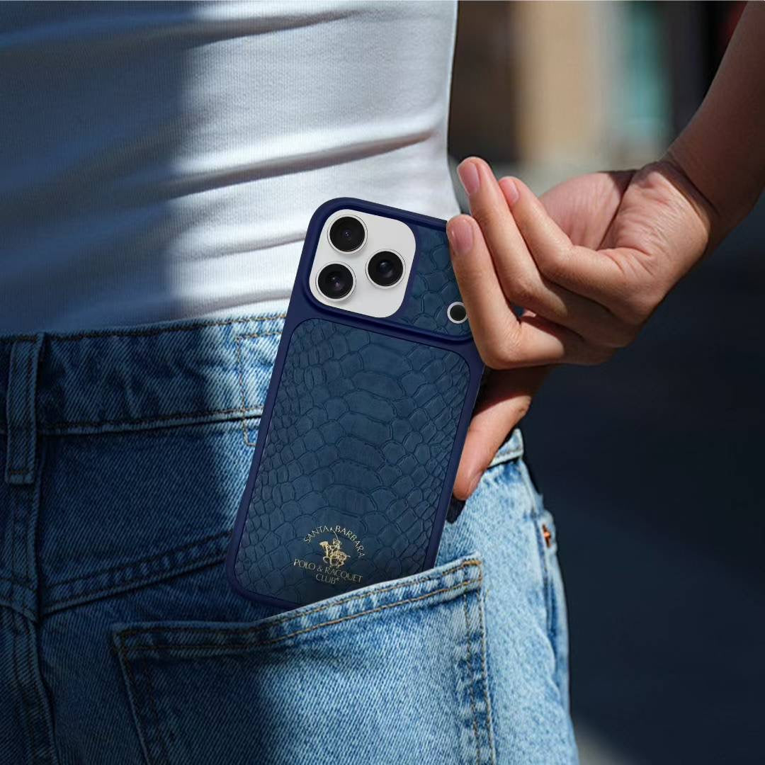 Santa Barbara Polo Raquet Club KNIGHT Series for iPhone 17 (BLUE)