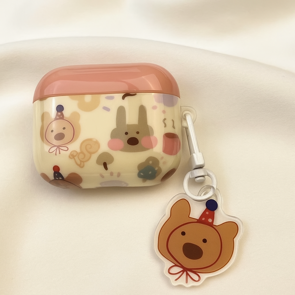 Cute Designer Airpods  Silicon Case for Airpods Pro / pro 2