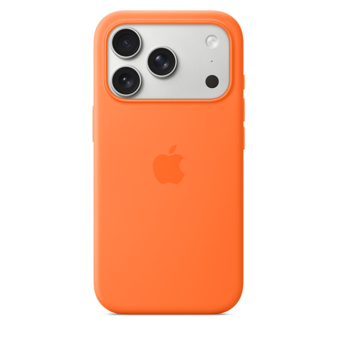 Logo Silicon Case for iPhone 17 Pro Max (Orange)