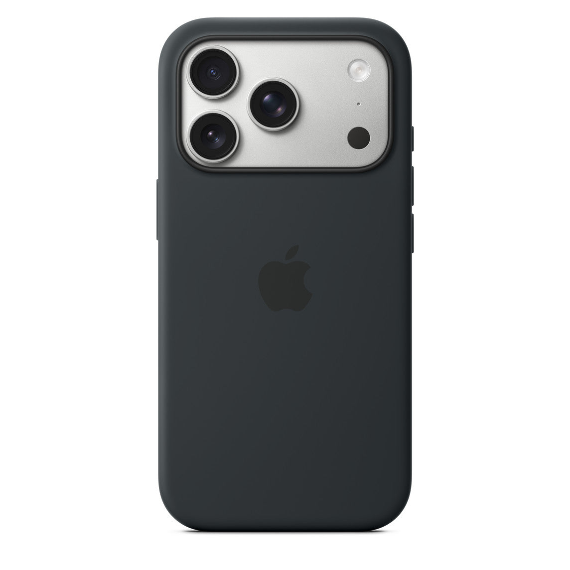 Logo Silicon Case for iPhone 17 Pro (Black)