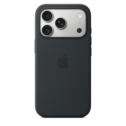 Logo Silicon Case for iPhone 17 Pro (Black)