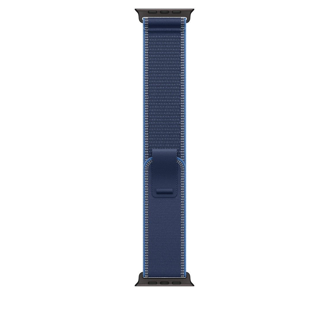 Blue/Bright Blue Trail Loop for iWatch 44/45/46mm & 49mmUltra with Black Metal Connectors