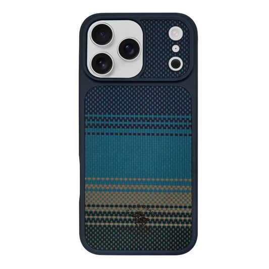 Santa Barbara Polo KYLE Carbon Fibre Series for iPhone 17 Pro (BLUE)