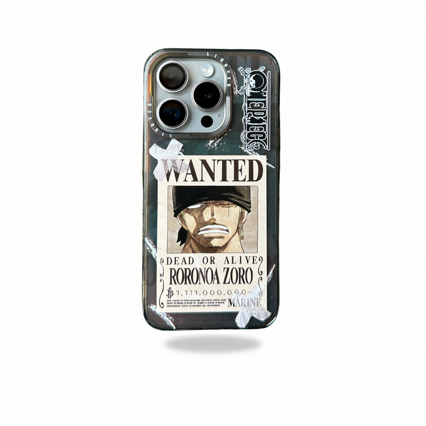 One Piece ZORO Designer Silicon Case for iPhone 15