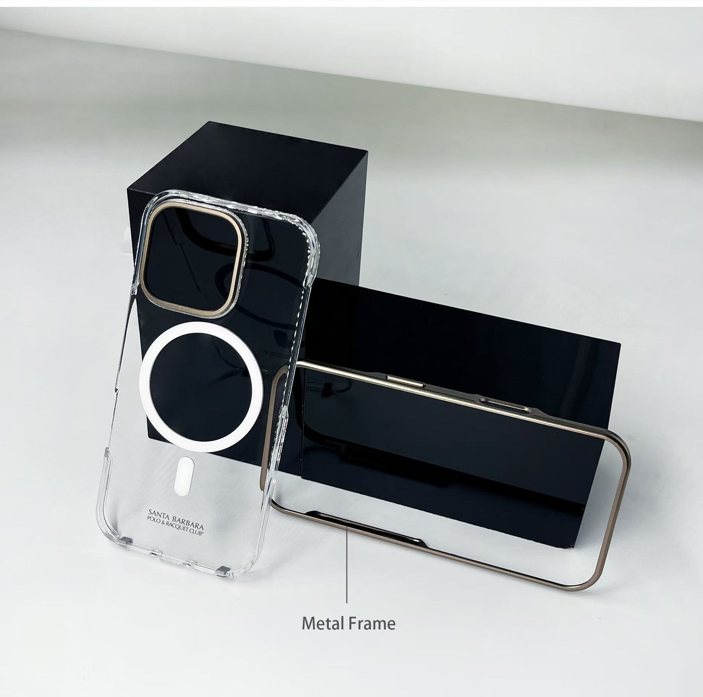 Santa Barbara Polo Raquet Club HARVEY Series for iPhone 16 Pro (Desert Titanium)