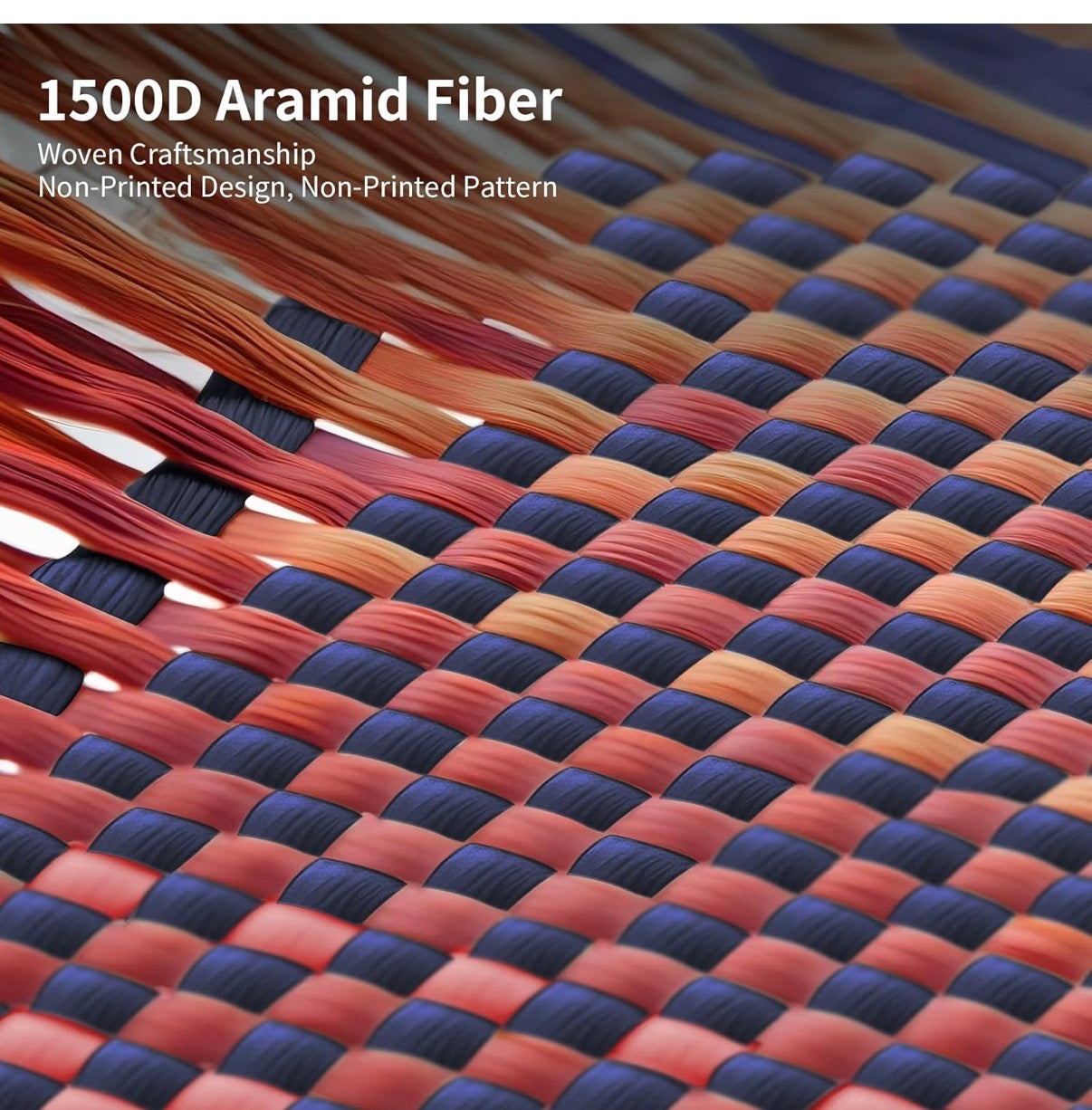 Memumi Ultra-Thin Aramid Fibre Magnetic Case Compatible with Mag-Safe, Military-Grade Drop Protection, Slim & Durable Protective Cover for iPhone 17 Pro (Sunset)