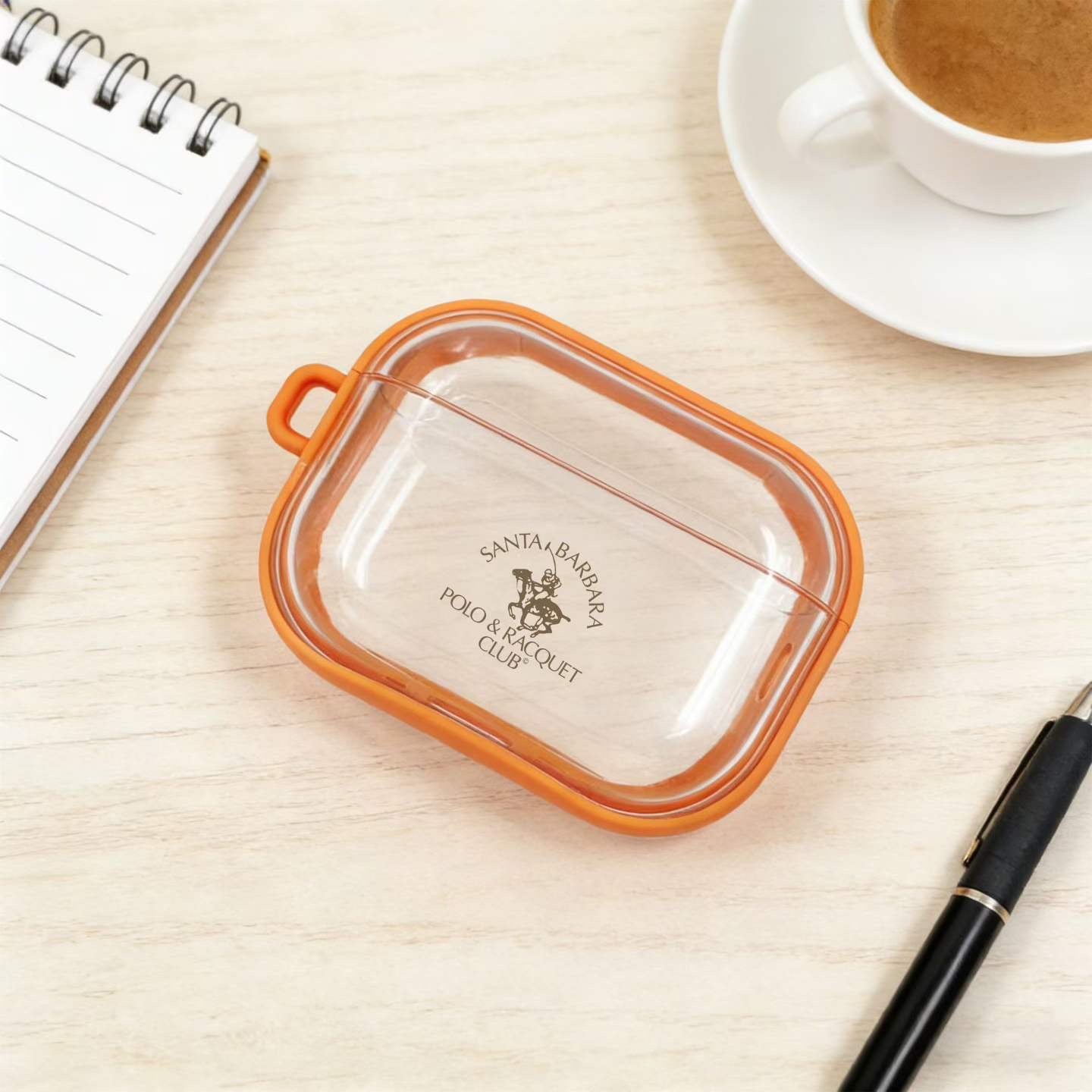 Santa Barbara Polo Transparent Airpods Case for Airpods Pro 3