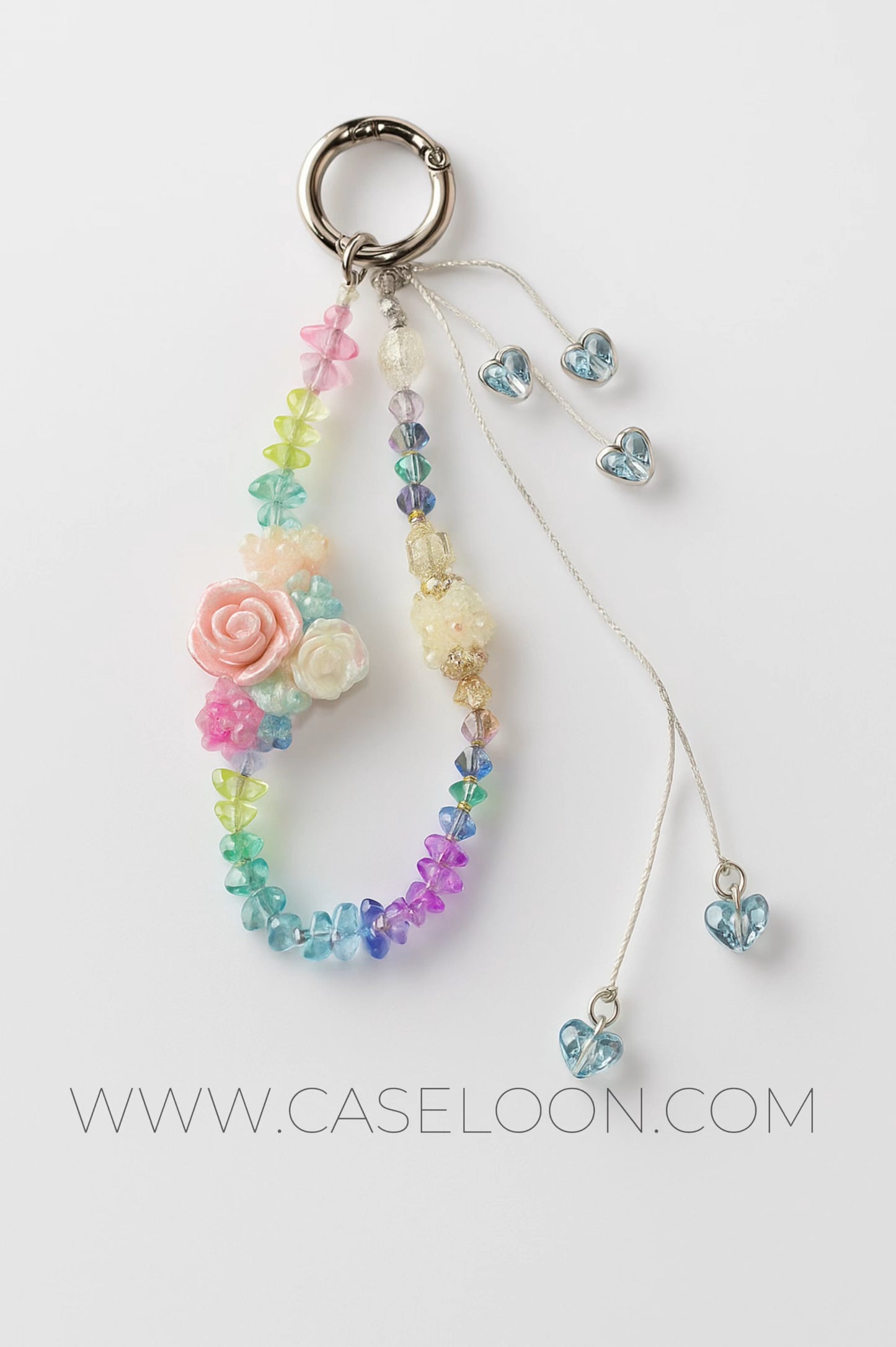 Aesthetic Sparkling Wrist Strap Mobile Charm  (Design 1)