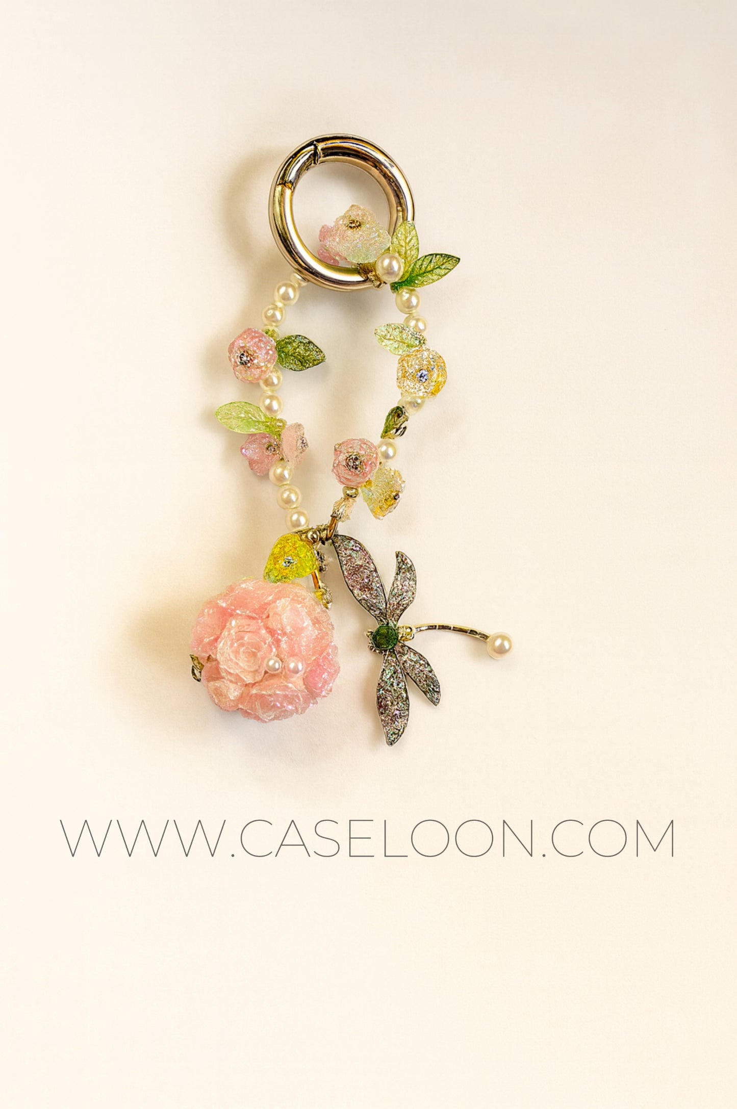 Aesthetic Sparkling Wrist Strap Mobile Charm  (Design 20)