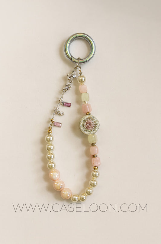 Aesthetic Sparkling Wrist Strap Mobile Charm  (Design 19)