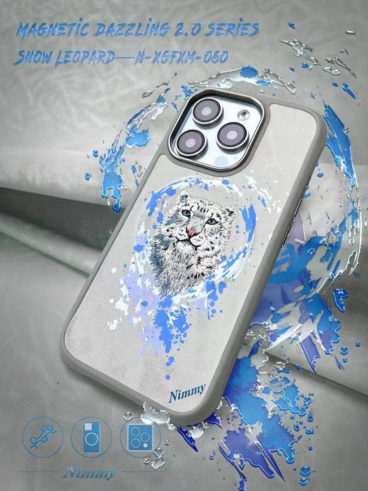 New NIMMY Snow Leopard Case for iPhone 16 Pro