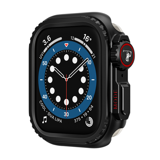 Santa Barbara Polo KEITH Series Watch Case for iWatch Series 10,  46mm (BLACK)
