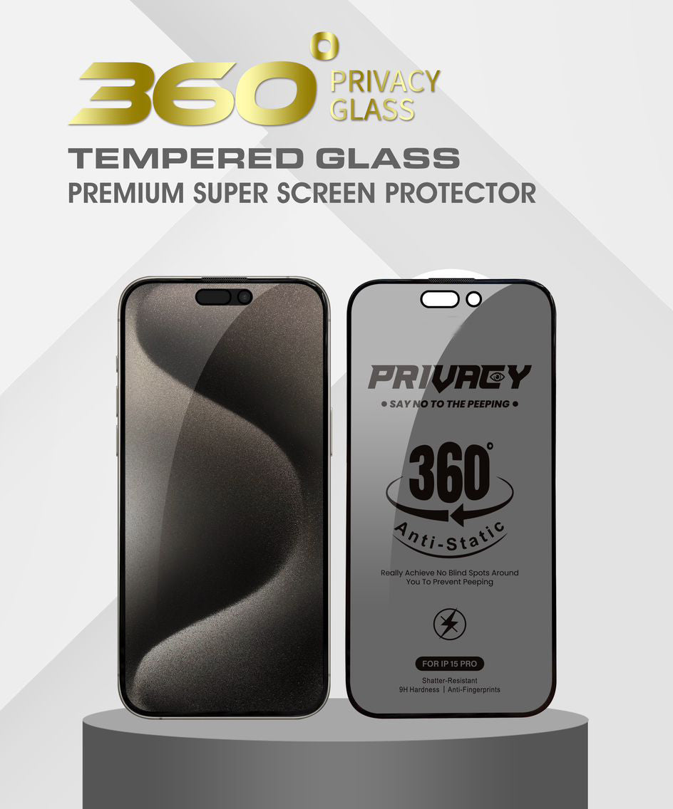 Full 360 Privacy Screen Guard for iPhone | Full Four Sides Privacy Guard for iPhone 13