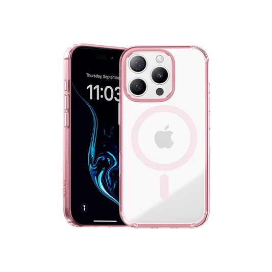 BENKS Lucent Pro Series  Phone Case for iPhone 16 Pro Max (Pink)