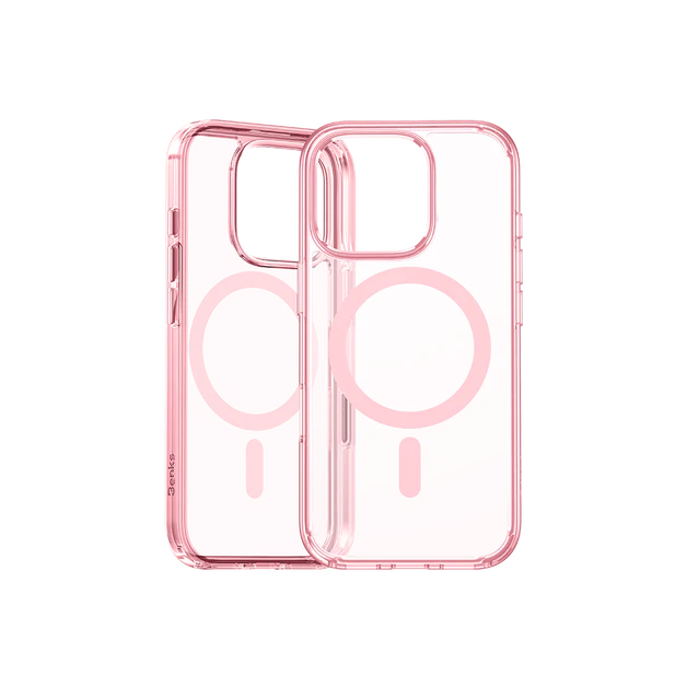 BENKS Lucent Pro Series  Phone Case for iPhone 16 Pro Max (Pink)