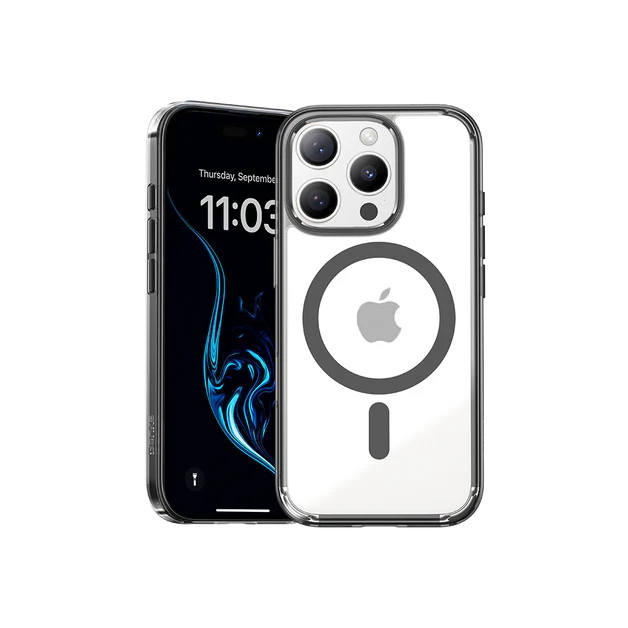 BENKS Lucent Pro Series  Phone Case for iPhone 15 Pro Max (Grey)
