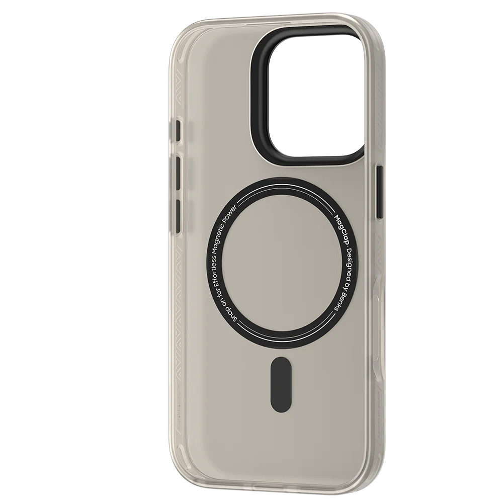BENKS Lucid Armor Series Matte Finish Case for iPhone 16 Pro Max (Natural Titanium)