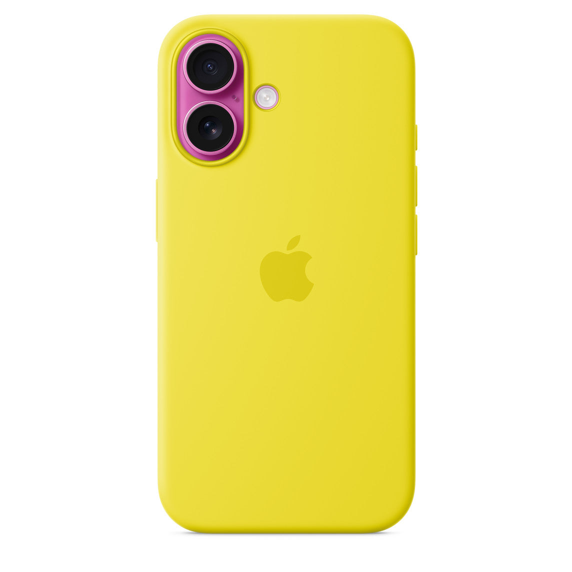 Logo Silicon Case for iPhone 16 Plus (Star Fruit)