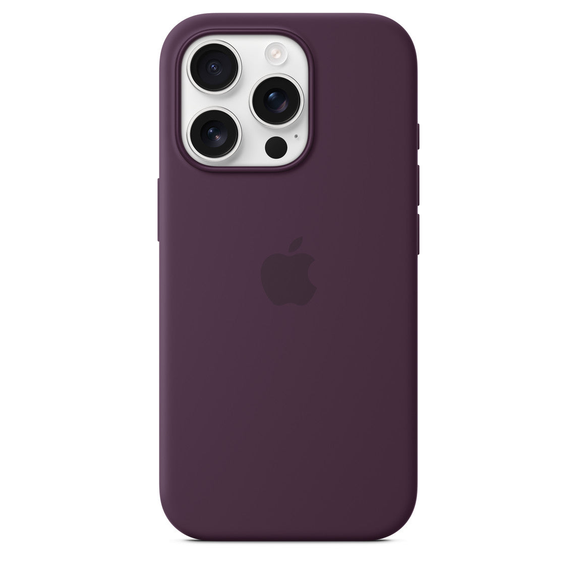 Logo Silicon Case for iPhone 16 Pro Max (Plum)