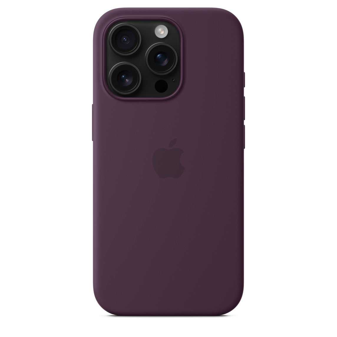 Logo Silicon Case for iPhone 16 Pro Max (Plum)