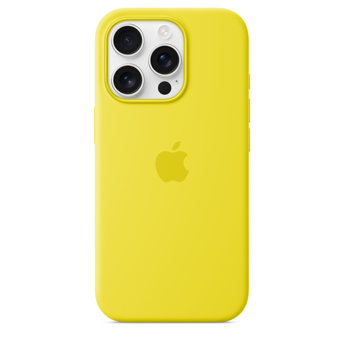 Logo Silicon Case for iPhone 16 Pro (Star Fruit)