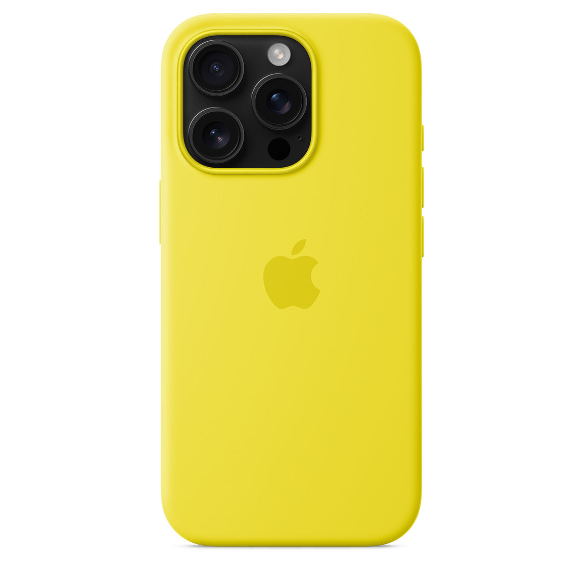 Logo Silicon Case for iPhone 16 Pro (Star Fruit)