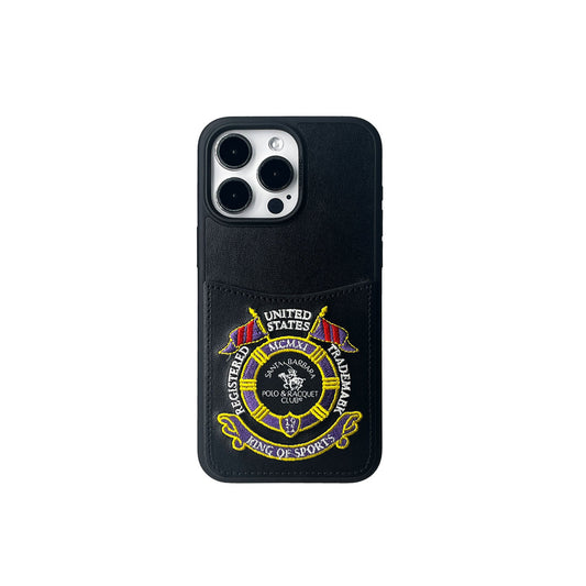 Santa Barbara Polo Raquet Club Abner Series for iPhone 15 (Black)