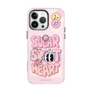Premium Quality Matte Finish Sugar Design Case for iPhone 15 Pro Max