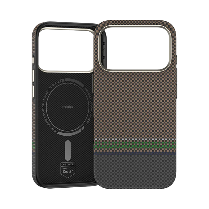 Prestige ArmorPro Case Built with Kevlar® Carbon Fibre for iPhone 17 Pro