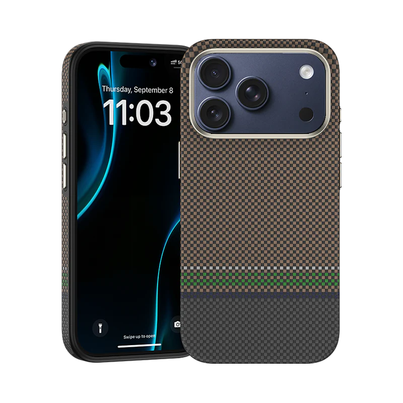 Prestige ArmorPro Case Built with Kevlar® Carbon Fibre for iPhone 17 Pro