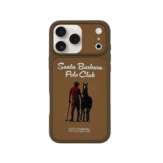 Santa Barbara Polo Raquet Club QUESTA Series for iPhone 17 Pro (Brown)