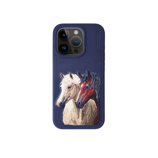 Santa Barbara Polo Isidore Series Cover for iPhone 15  Pro Max (Blue)