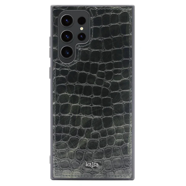 Kajsa Croco Leather Pattern for Samsung S24 Ultra