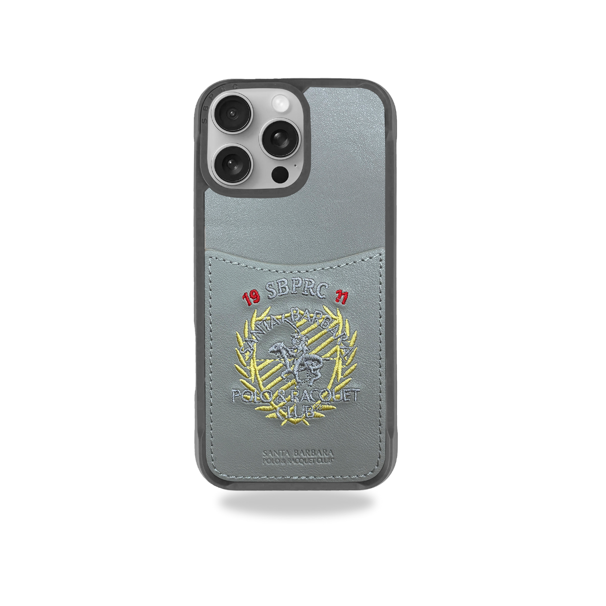 Santa Barbara Polo Raquet Club Abner Series for iPhone 16 (Grey)